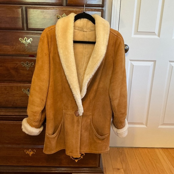 Vintage high-end shearling coat - Picture 1 of 3